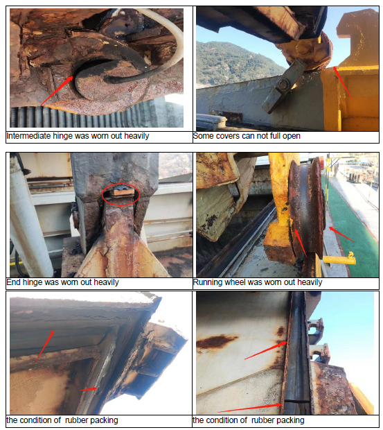 散货船舱盖检验服务